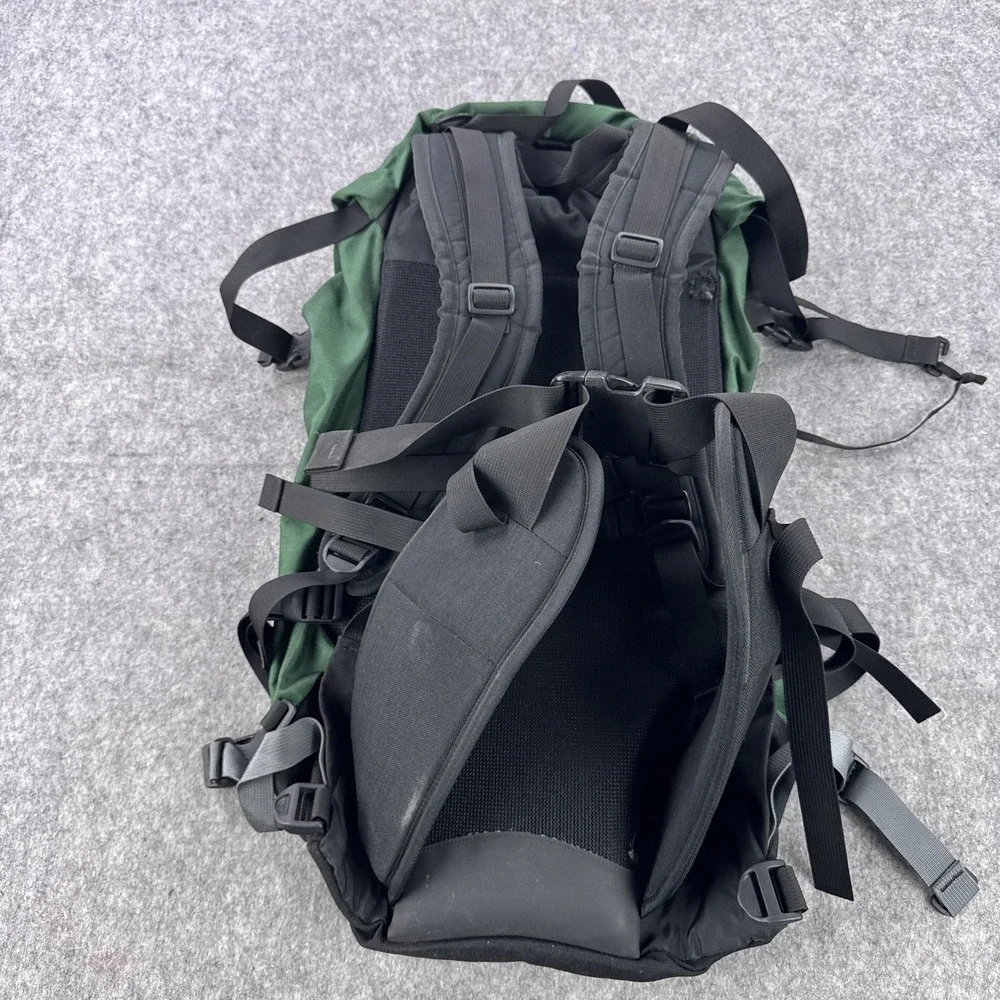 Vintage Osprey Vector Kestrel Hiking Backpack Large L Made in USA Black Green